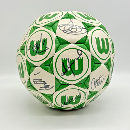 Vintage vfl wolfsburg ball - vintage,