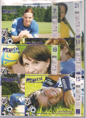 Autogrammkarten trierer miezen - trierer,