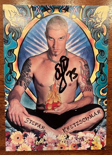Autogrammkarte stefan - autogrammkarte,