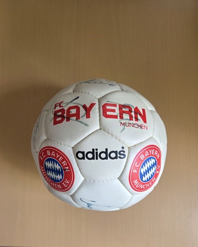 Bayern autogrammball 90er - fc,