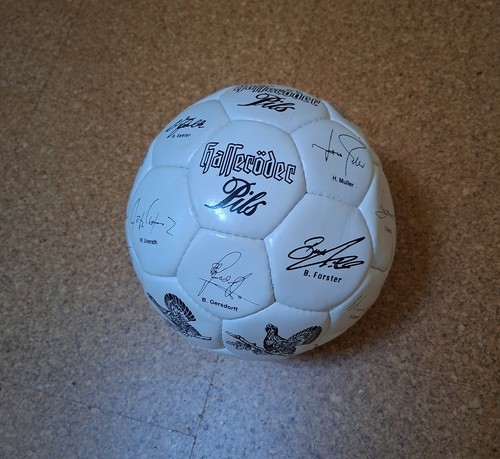 Fußball lederball ball - fußball,